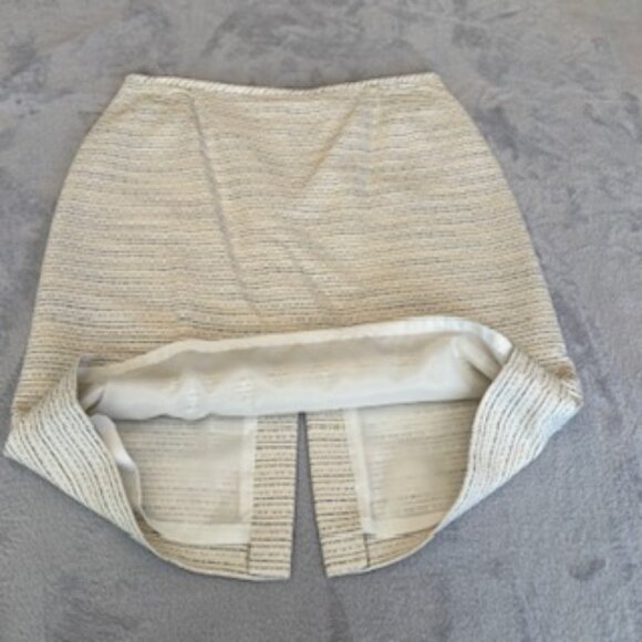 Alex Marie Women's Lined Pencil Skirt Slit Back 10 - Picture 9 of 16